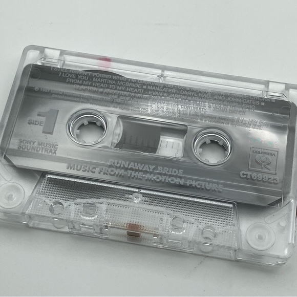 Runaway Bride • Soundtrack Cassette Tape - Picture 4 of 4